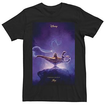 Disney's Aladdin Men's Lamp Poster Graphic Tee