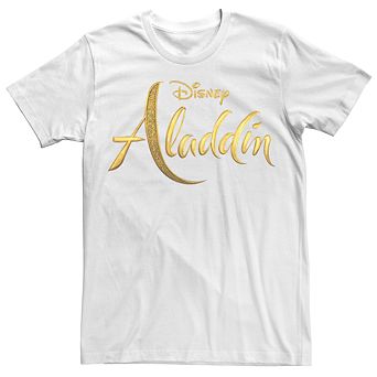 Disney's Aladdin Men's Logo Graphic Tee