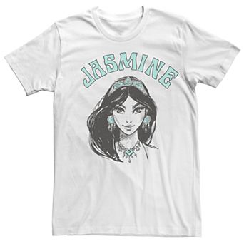Disney's Aladdin Men's Jasmine Portrait Graphic Tee