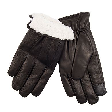 Men's Dockers?? InteliTouch Leather Gloves