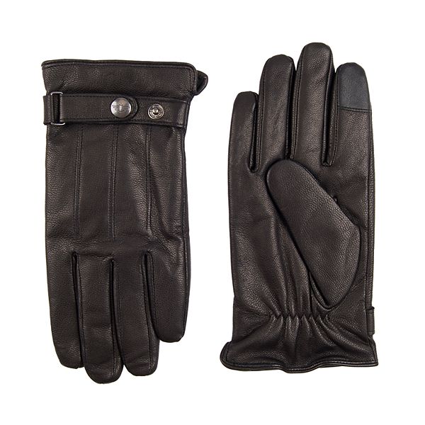 Men's Dockers® Snap Strap Leather Glove