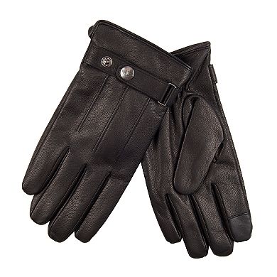Men's Dockers® Snap Strap Leather Glove