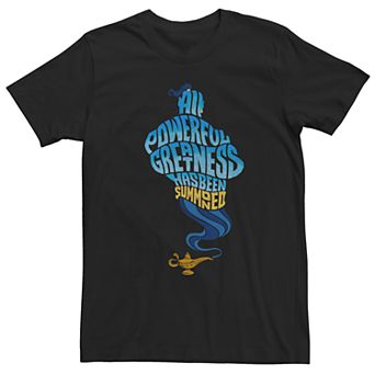 Disney's Aladdin Men's All Powerful Genie Graphic Tee