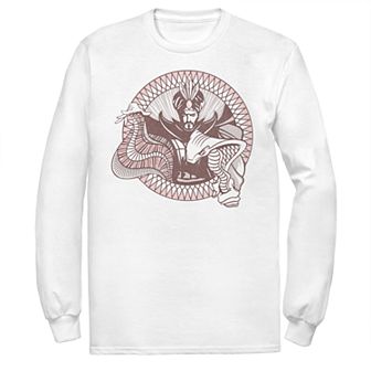 Disney's Aladdin Men's Jafar Long Sleeve Graphic Tee