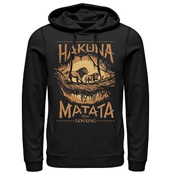 Disney's The Lion King Men's "Hakuna Matata" Graphic Hoodie