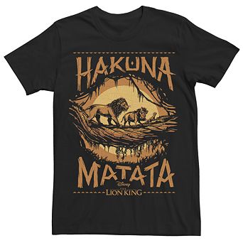 Disney's The Lion King Men's "Hakuna Matata" Graphic Tee
