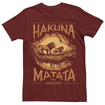 Disney's The Lion King Men's "Hakuna Matata" Graphic Tee