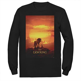 Disney's The Lion King Men's Poster Long Sleeve Graphic Tee