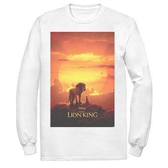 Disney's The Lion King Men's Poster Long Sleeve Graphic Tee