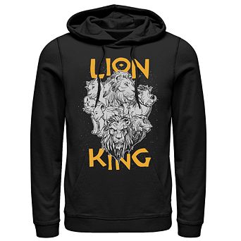 Disney's The Lion King Men's Group Graphic Hoodie