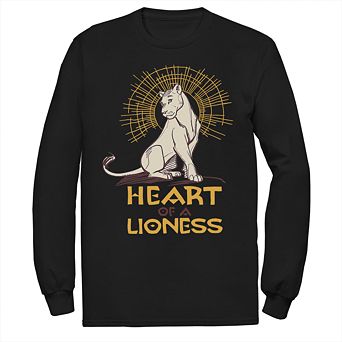 Disney's The Lion King Men's Heart Of A Lioness Long-Sleeve Tee