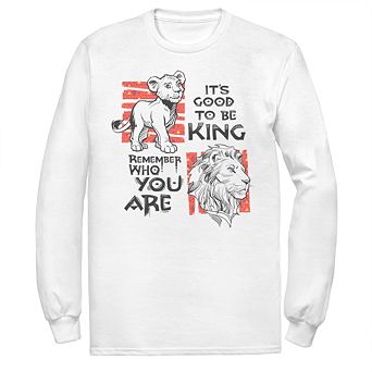 Disney's The Lion King Men's Good To Be King Long Sleeve Tee