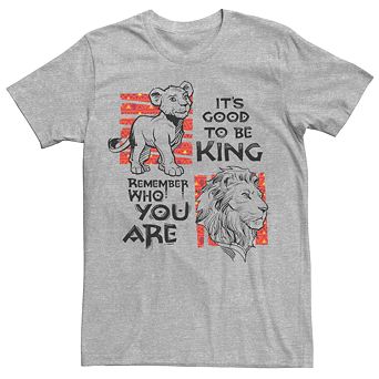 Disney's Lion King Men's Good To Be King Short Sleeve Tee