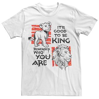 Disney's Lion King Men's Good To Be King Short Sleeve Tee