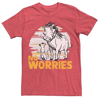 Disney's Lion King Men's No Worries Short Sleeve Tee