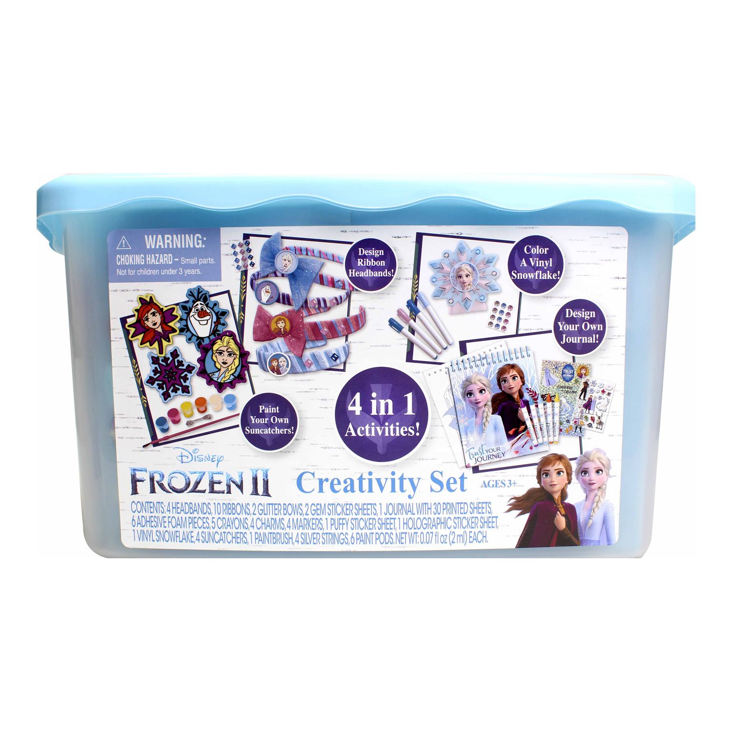 frozen 3 in 1 creativity set