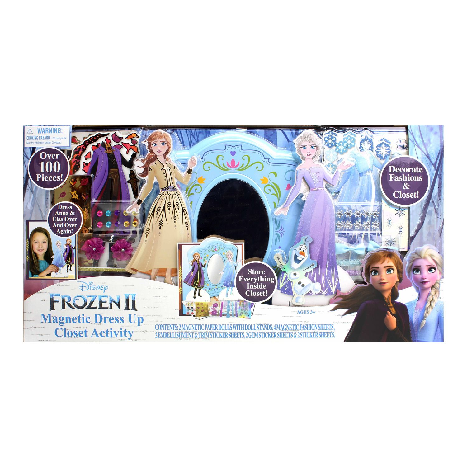 elsa doll and dress up set