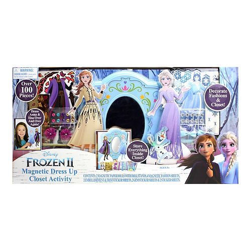 frozen magnetic dress up 75 piece