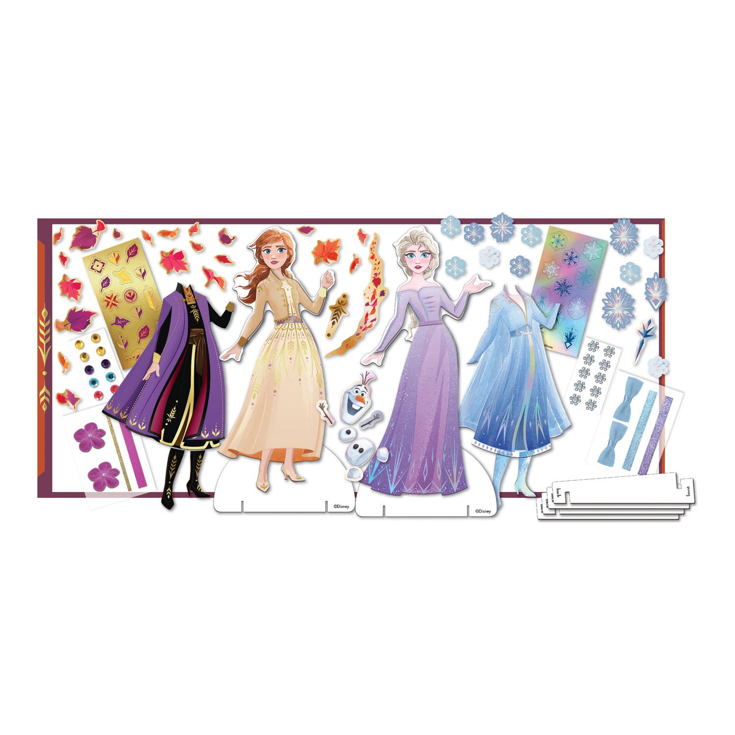 frozen magnetic dress up