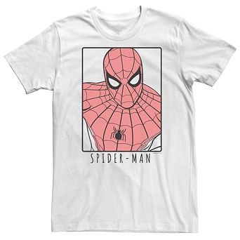 Men's Marvel Spider-Man Classic Cartoon Tee