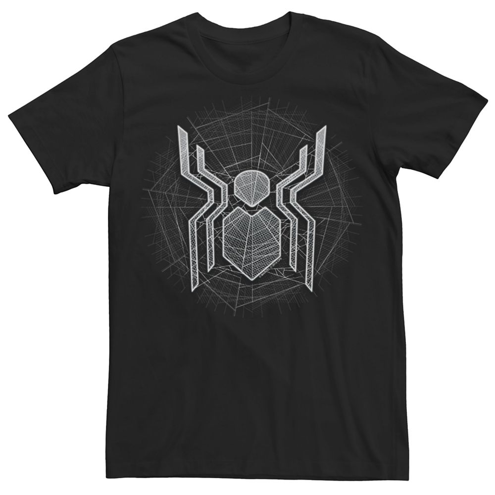 Men's Marvel Spider-Man Web Logo Tee