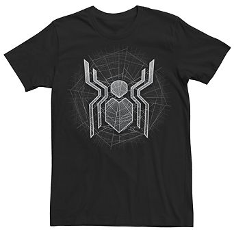 Men's Marvel Spider-Man Web Logo Tee