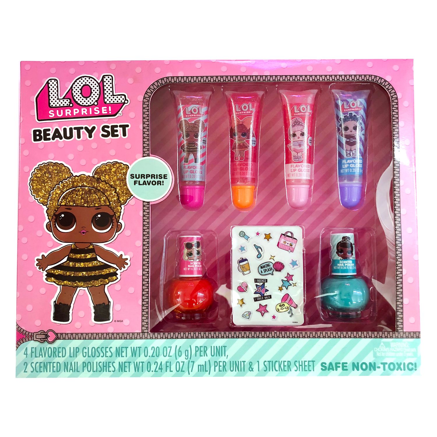 lol surprise glam nails gift set