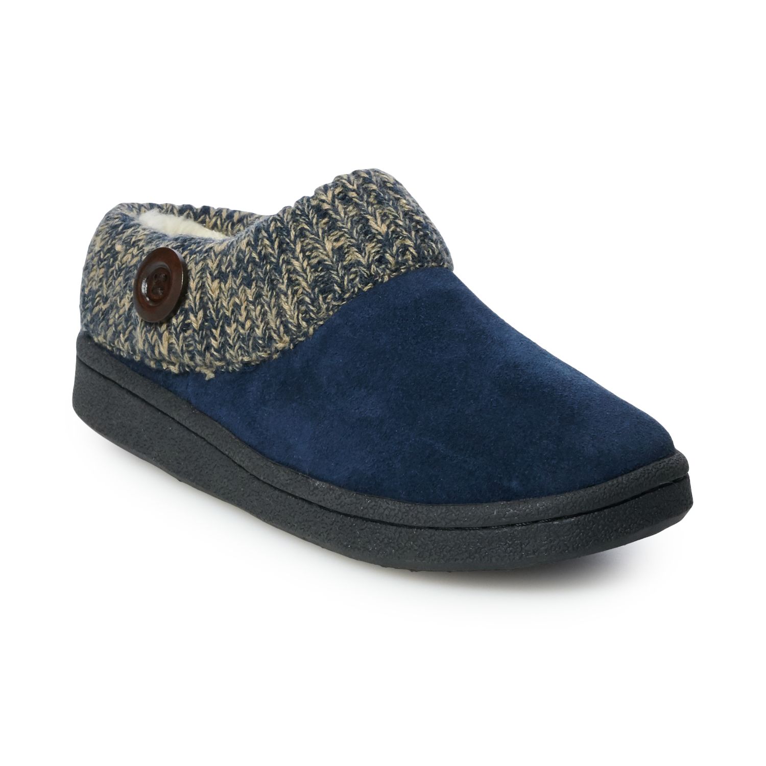 clarks knit slipper