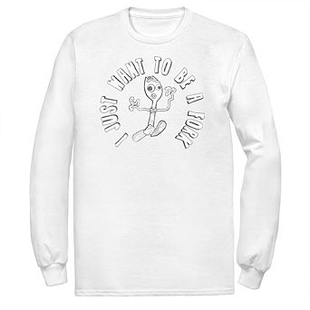 Men's Disney/Pixar Toy Story I Want To Be A Fork Tee