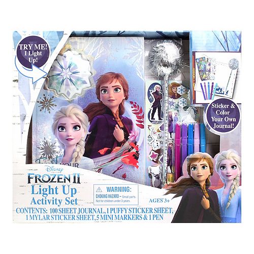 disney frozen light up mirror set