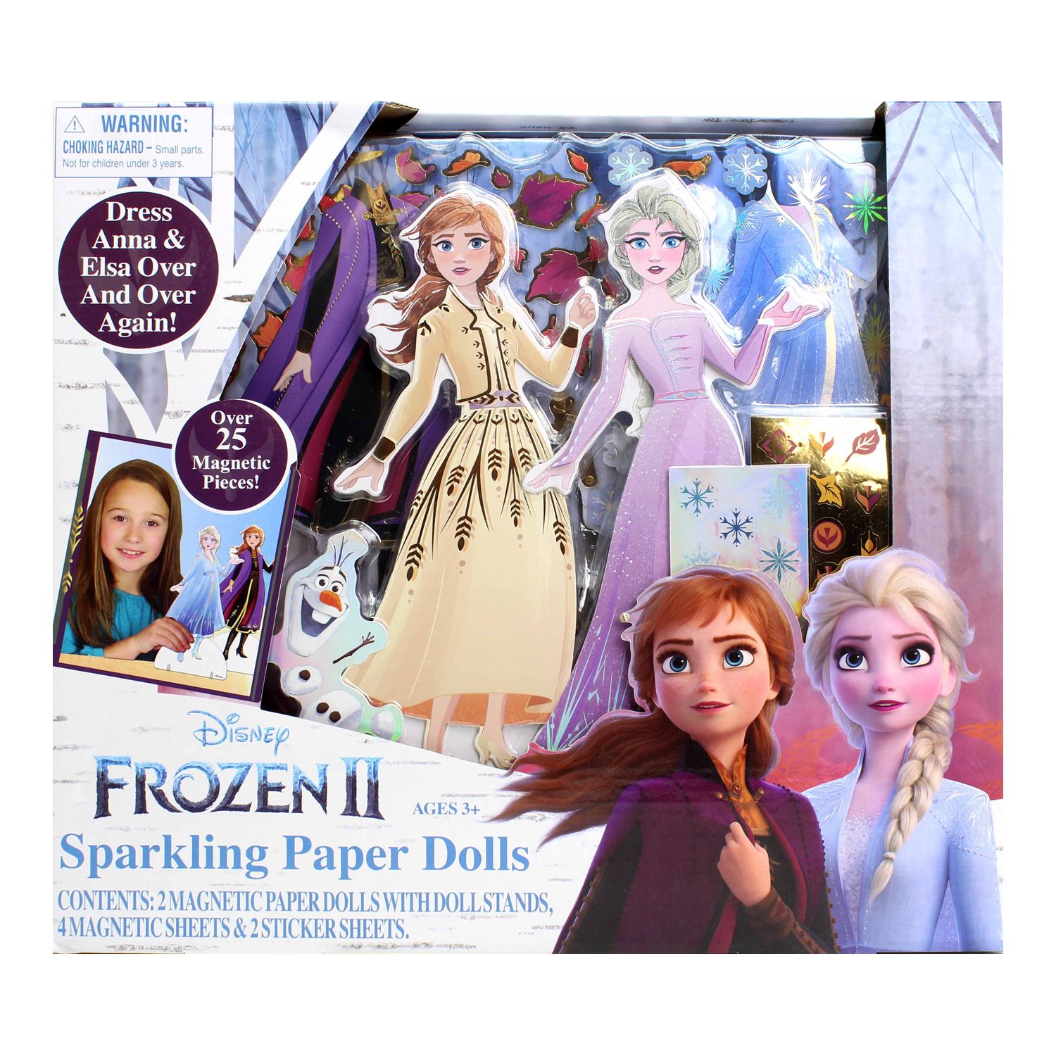 elsa doll and dress up set