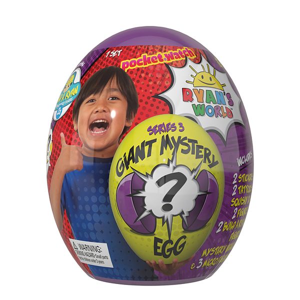 Ryan S World Giant Mystery Egg Series 3 Toys - ryan toy review roblox jailbreak