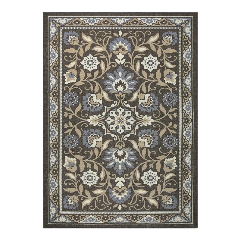 Maples Rugs Hallway Entry Kitchen Rugs Non Skid Accent Area Carpet [Made in USA], Light Brown, 30 Inch x 43 Inch, Bid Per Rug