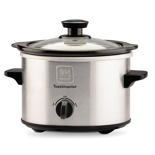 Toastmaster 1.5qt. Stainless Steel Slow Cooker