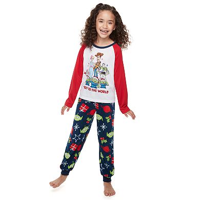 Disney / Pixar Toy Story 4 Girls 4-16 Top & Bottoms Pajama Set by Jammies For Your Families