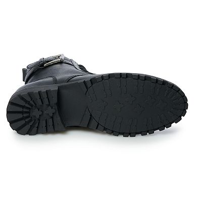 SO® Broccoli Women's Combat Boots