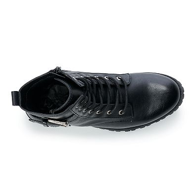 SO® Broccoli Women's Combat Boots