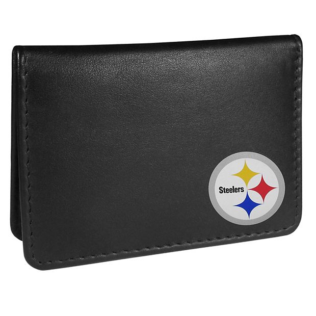 NFL Siskiyou Sports Fan Shop Cincinnati Bengals Leather Checkbook Cover One  Size Black