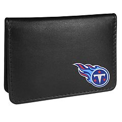 Siskiyou FBIM185KPV Unisex NFL Tennessee Titans Weekend Bi-Fold Wallet & Valet Key Chain Black