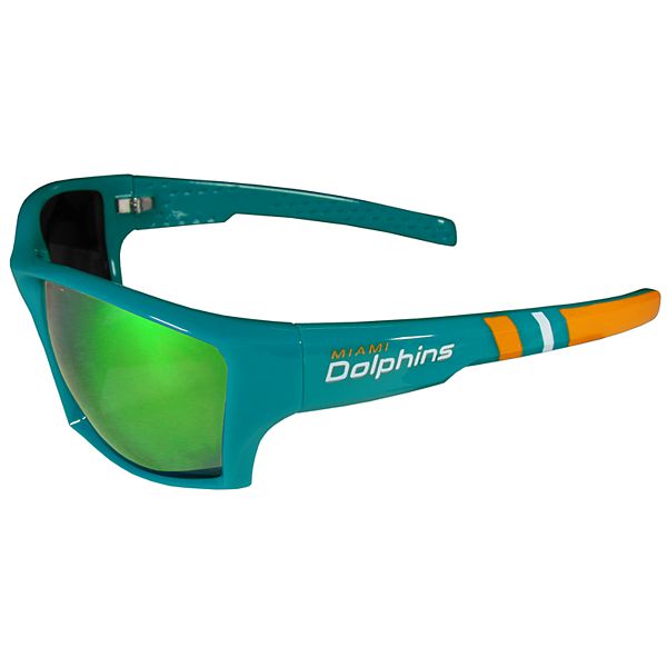 MIAMI DOLPHINS SUNGLASSES RETRO WEAR UNISEX POLARIZED COMES W/FREE  POUCH/BAG NEW