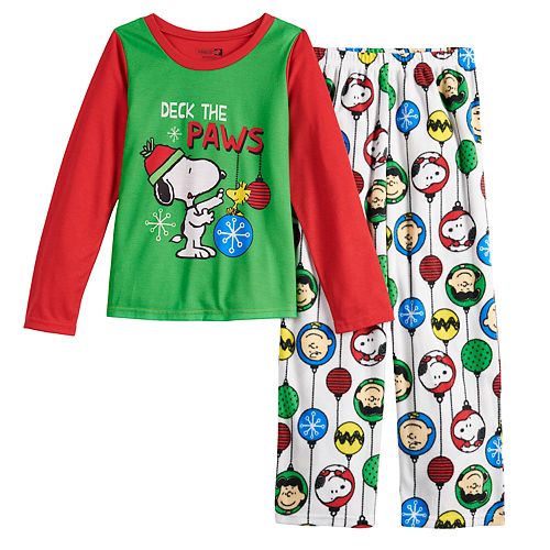 kohls peanuts pajamas