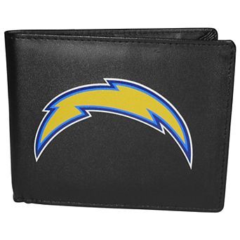 Men's Los Angeles Chargers Leather Bi-Fold Wallet