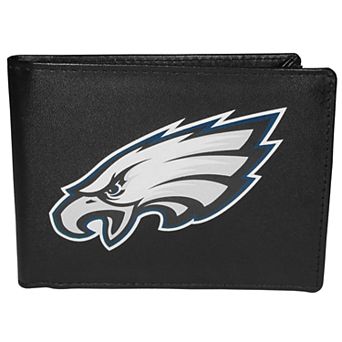 Men's Philadelphia Eagles Leather Bi-Fold Wallet