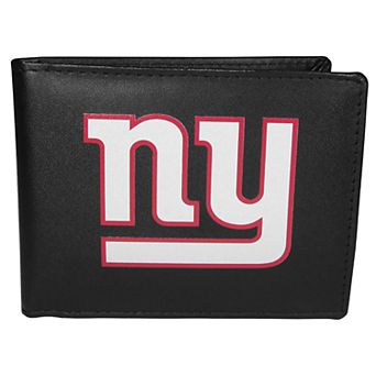 Men's New York Giants Leather Bi-Fold Wallet