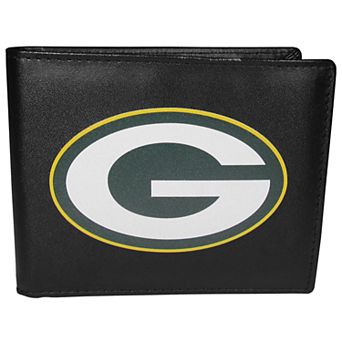 Men's Green Bay Packers Leather Bi-Fold Wallet