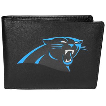 Men's Carolina Panthers Leather Bi-Fold Wallet
