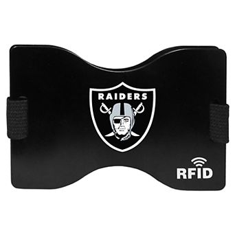Men's Oakland Raiders Hardcase RFID Wallet
