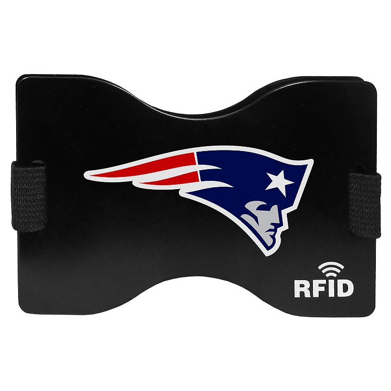 Men's New England Patriots Hardcase RFID Wallet, Team