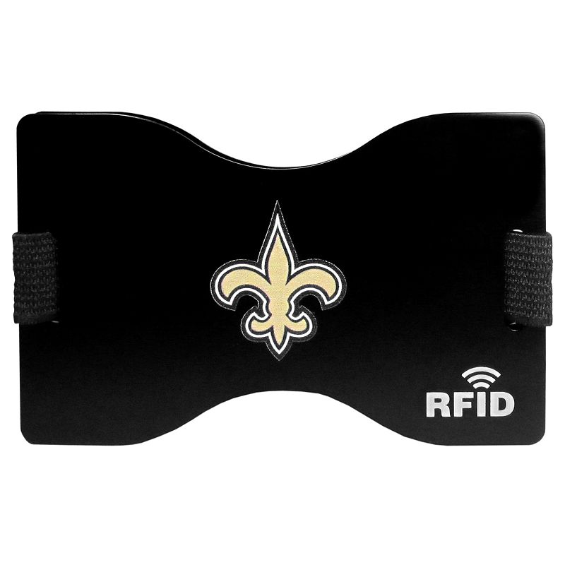 Men's New Orleans Saints Hardcase RFID Wallet, Team