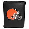Men's Cleveland Browns Logo Tri-Fold Wallet